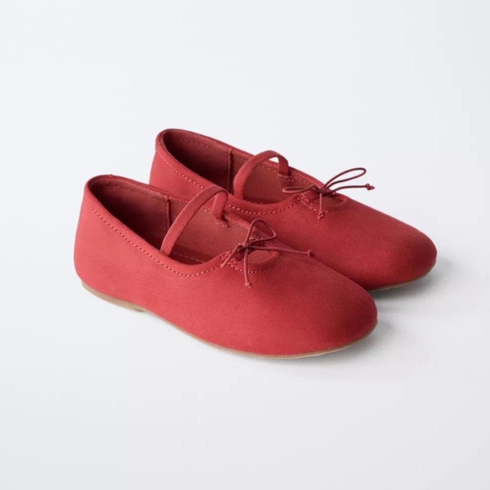 ZARA BOW BALLET FLATS